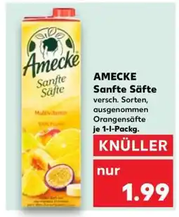 Kaufland AMECKE Sanfte Säfte Angebot
