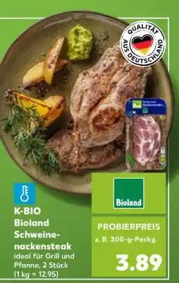 Kaufland K-BIO Bioland Schweinenackensteak Angebot