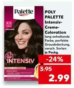 Kaufland POLY PALETTE Intensiv- Creme-Coloration Angebot
