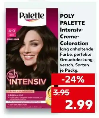 Kaufland POLY PALETTE Intensiv- Creme-Coloration Angebot