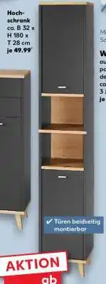 Kaufland Hochschrank ca. B 32 x H 180 x T 28 cm Angebot