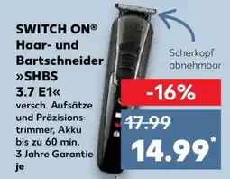 Kaufland SWITCH ON Haar- und Bartschneider SHBS 3.7 E1 Angebot