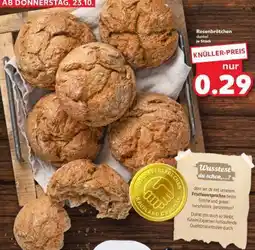 Kaufland Rosenbrötchen dunkel je Stück Angebot