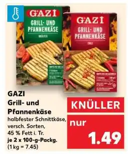 Kaufland GAZI Grill- und Pfannenkäse Angebot
