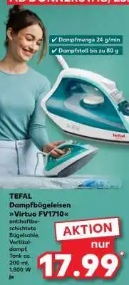 Kaufland TEFAL Dampfbügeleisen Virtuo FV1710 Angebot