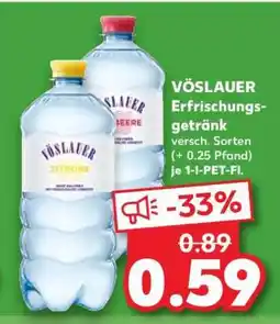 Kaufland VÖSLAUER Erfrischungsgetränk Angebot