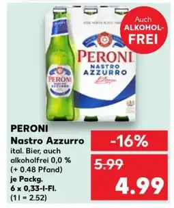 Kaufland PERONI Nastro Azzurro Angebot