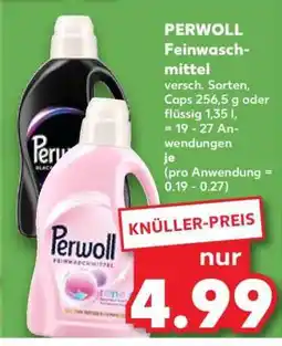 Kaufland Perwoll Feinwaschmittel Angebot