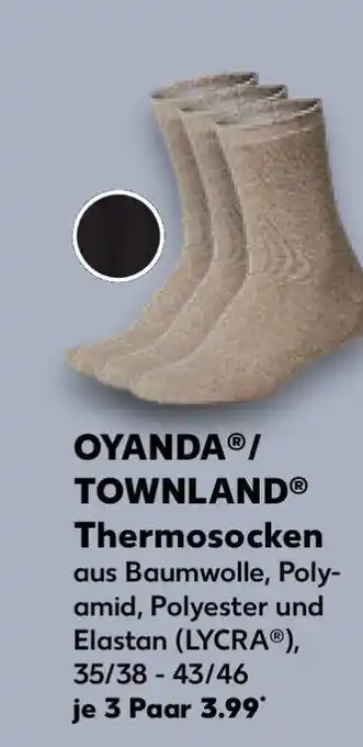 Kaufland OYANDA / TOWNLAND Angebot