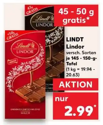 Kaufland Lindt Lindor Angebot