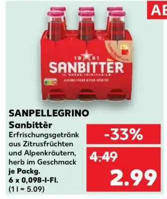 Kaufland Sanbittèr Angebot