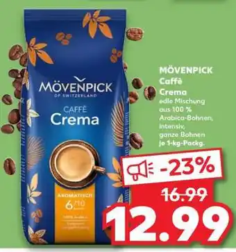 Kaufland MÖVENPICK Caffè Crema Angebot
