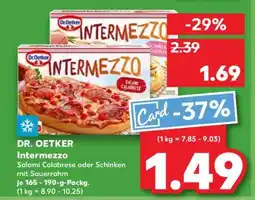 Kaufland Dr. Oetker Intermezzo Angebot