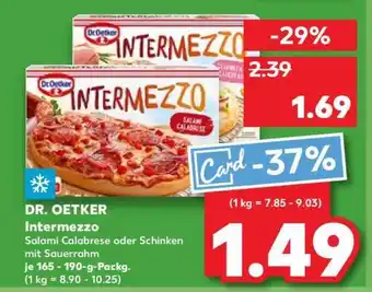 Kaufland Dr. Oetker Intermezzo Angebot