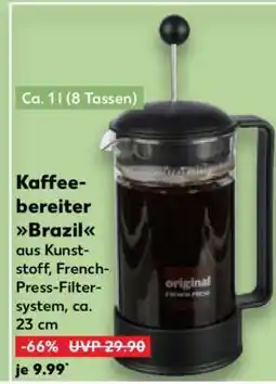 Kaufland Kaffeebereiter Brazil Angebot