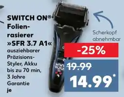 Kaufland Folienrasierer SFR 3.7 A1 Angebot