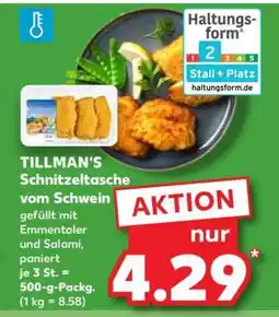 Kaufland TILLMAN'S Schnitzeltasche vom Schwein Angebot