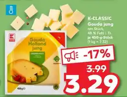 Kaufland K-CLASSIC Gouda jung Angebot
