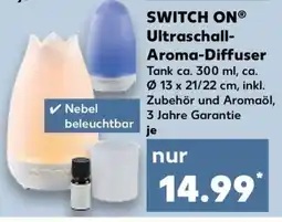 Kaufland SWITCH ON Ultraschall-Aroma-Diffuser Angebot