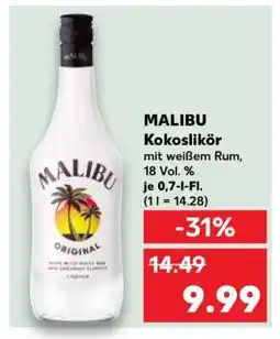 Kaufland MALIBU Kokoslikör Angebot