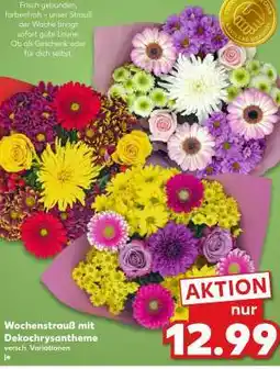 Kaufland Wochenstrauß mit Dekochrysantheme Angebot