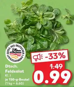 Kaufland Dtsch. Feldsalat Angebot