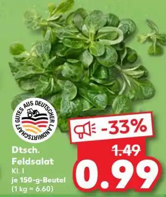 Kaufland Dtsch. Feldsalat Angebot