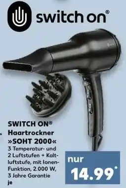 Kaufland SWITCH ON Haartrockner SOHT 2000 Angebot