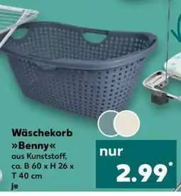 Kaufland Wäschekorb Benny Angebot