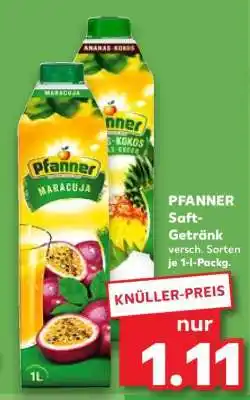 Kaufland PFANNER Saft- Getränk Angebot