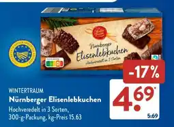 Aldi Süd Nürnberger Elisenlebkuchen Angebot