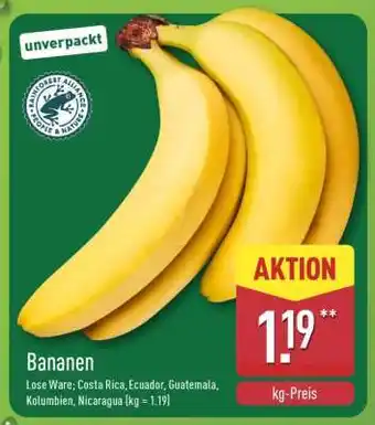 Aldi Nord Bananen Angebot