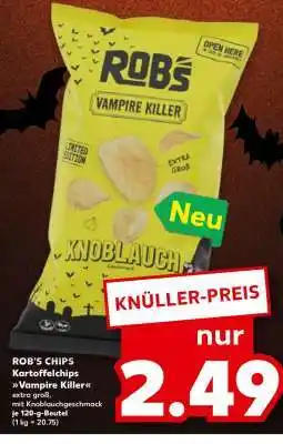 Kaufland ROB'S CHIPS Kartoffelchips Vampire Killer Angebot