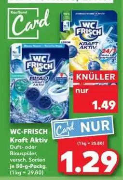 Kaufland WC FRISCH Kraft aktiv Angebot