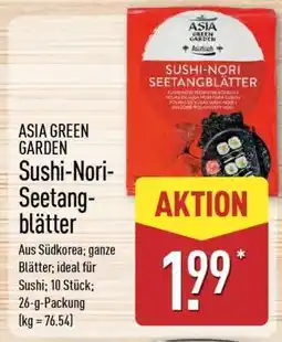 Aldi Nord ASIA GREEN GARDEN Sushi-Nori-Seetangblätter Angebot