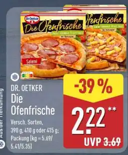 Aldi Nord DR. OETKER Die Ofenfrische Angebot