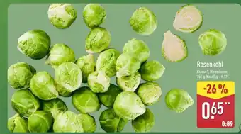 Aldi Nord Rosenkohl Angebot
