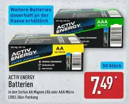 Aldi Nord ACTIV ENERGY Batterien Angebot