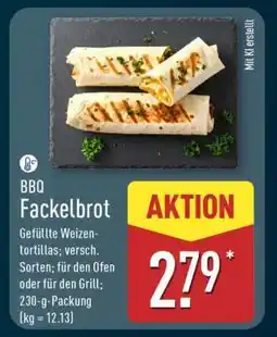 Aldi Nord BBQ Fackelbrot Angebot