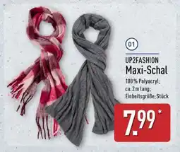 Aldi Nord UP2FASHION Maxi- Schal Angebot