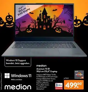 Aldi Süd Medion Avantum 15 E1 Laptop Angebot