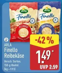 Aldi Nord Arla Finello Reibekäse Angebot