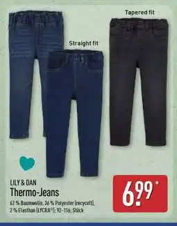 Aldi Nord LILY & DAN Thermo-Jeans Angebot