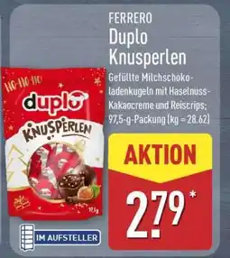 Aldi Nord Duplo Knusperlen Angebot