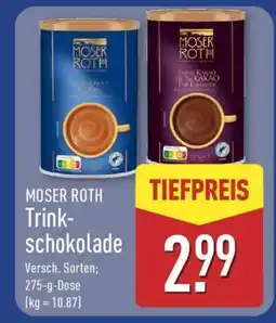 Aldi Nord MOSER ROTH Trinkschokolade Angebot