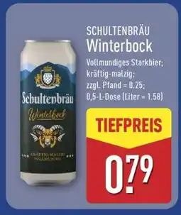 Aldi Nord SCHULTENBRÄU Winterbock Angebot
