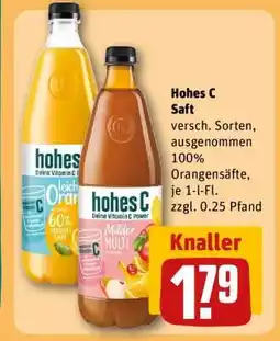 REWE Hohes C Saft Angebot