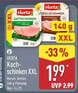 Aldi Nord HERTA Kochschinken XXL Angebot