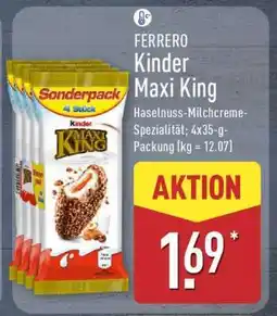 Aldi Nord Kinder Maxi King Angebot