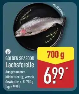 Aldi Nord GOLDEN SEAFOOD Lachsforelle Angebot